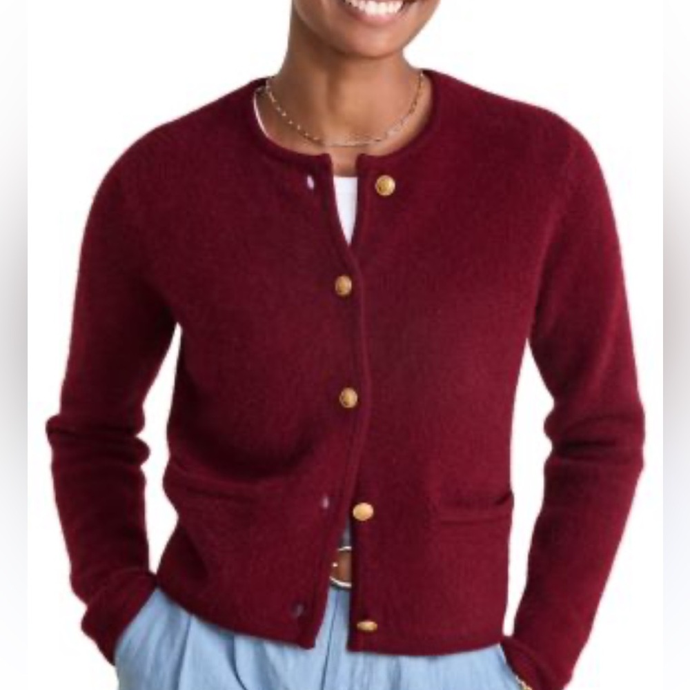 RUSS 100%wool NWT cardigan